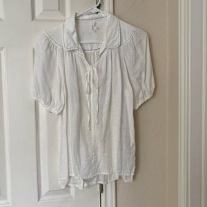 Anthropologie linen shirt